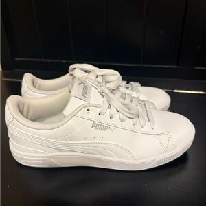 Puma White Athletic Shoes